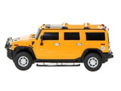 Ikonka RC avto Hummer H2 - licenca 1:24 rumena