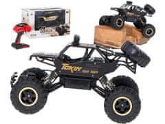 WOWO 4WD RC Rock Crawler - RC Rock Crawler 1:12 4WD Metal - Črn avto na daljinsko upravljanje