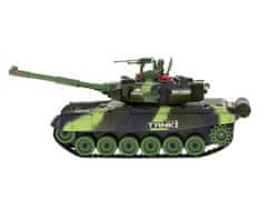 WOWO Daljinsko voden RC tank - RC War Tank 9993 z gozdno kamuflažo, 2,4 GHz