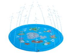 WOWO Fontana z razpršilcem - Vodna fontana z razpršilcem in paravanom v tuš kadi, 170 cm