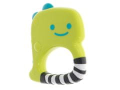 WOWO HOLA Baby Rattle with Teether - HOLA Baby Rattle with Tether - Komplet 5 dinozavrov