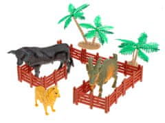 Ikonka Figurice kmečkih živali 14 kosov + dodatki