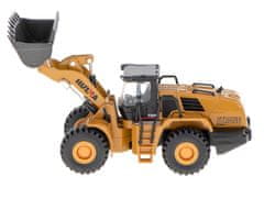 WOWO RC kovinski model bagra - H-toys 1813 RC kovinski model bagra, nakladalec na kolesih, buldožer, daljinski upravljalnik 1.60 Die-Cast
