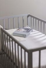 Petite&Mars PETITE&amp;MARS Raztegljiva rjuha Soft Dream 120x60 Bela