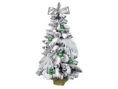 LAALU.cz Okrašeno umetno božično drevo POLAR GREEN 60 cm z LED OSVETLJALO V LONČKU