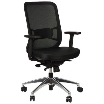 STEMA Vrtljivi stol s podaljšanim sedežem GN-310/ALU BLACK