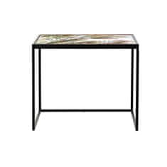 DKD Home Decor Garnitura 3 miz DKD Home Decor Black Green Golden 60 x 40 x 50 cm