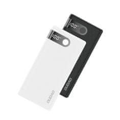 DUDAO powerbank 10000 mah 2x usb / usb type c / micro usb 2 a z led zaslonom bel (k9pro-01)