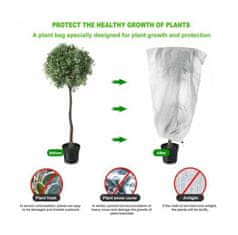 Merco Multipack 3 kosov Prevleka za rastline 100x80 vreča za zaščito rastlin, bela