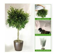 Merco Prevleka za rastline 180x120 vreča za zaščito rastlin, bela