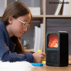 InnovaGoods 3D prenosni električni grelec z učinkom plamena Flehatt