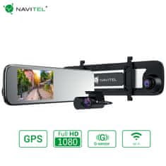 Navitel MR450 GPS pametno avto ogledalo, dve kameri, FHD, 14cm zaslon, nočni vid - odprta embalaža