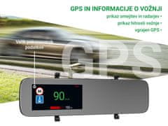 Navitel MR450 GPS pametno avto ogledalo, dve kameri, FHD, 14cm zaslon, nočni vid - odprta embalaža