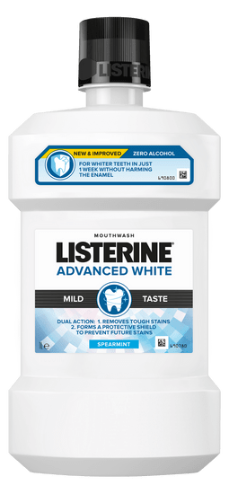 Listerine Adv White Mild ustna voda, 1l