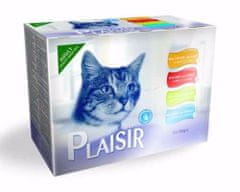 Plaisir Cat Multipack, kapsule 100 g (12 kosov)