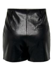 Jacqueline de Yong Ženske kratke hlače JDYKENNY Regular Fit 15274846 Black (Velikost XL)