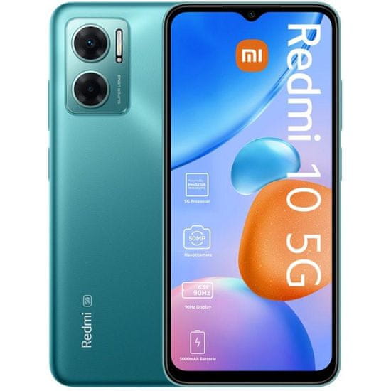 Xiaomi Redmi 10 5G pametni telefon, 4/64 GB, zelen