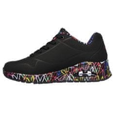 Skechers Čevlji črna 39 EU Uno Loving Love