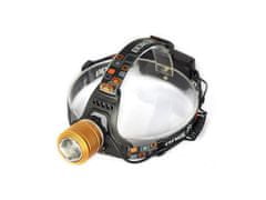 AUR LED žaromet, odporen na udarce, za ponovno polnjenje - posijaj do 500m, zoom