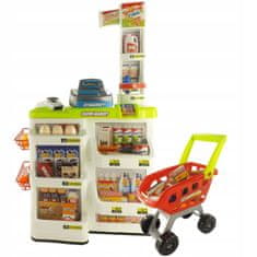 Luxma Supermarket nakupovalni voziček blagajna tehtnica 668-03z