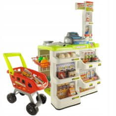 Luxma Supermarket nakupovalni voziček blagajna tehtnica 668-03z