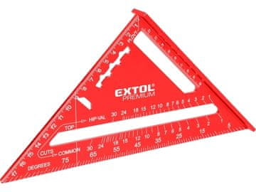 Extol Premium Kotnik Extol Premium 8825100 Večnamenski mizarski kotnik, 180 mm, kovinski