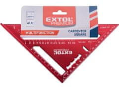 Extol Premium Kotnik Extol Premium 8825100 Večnamenski mizarski kotnik, 180 mm, kovinski