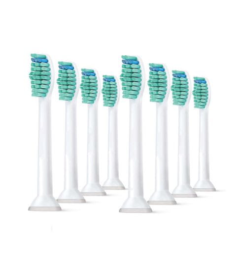 Ultrasonic Nastavki C1 Premium White za Philips Sonicare ProResults, 8 kosov, beli