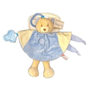  Čuri Muri ninica z grizalom, medvedek, modra, 35 cm