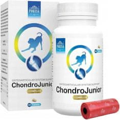 Pokusa Vitamini, dodatki za pse ChondroLine ChondroJunior 120 tablet + vrečke za iztrebke
