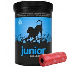 Pokusa Vitamini, dodatki za pse in mačke ChondroLine Junior 350g + vrečke za iztrebke