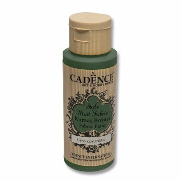 Cadence Style Matt Fabric, 59 ml - temno zelena