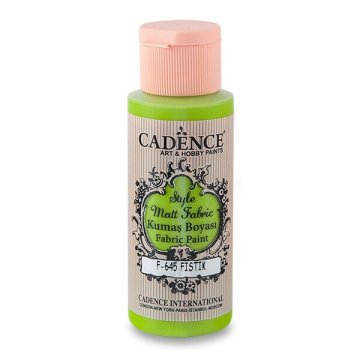 Cadence Style Matt Fabric, 59 ml - zelena
