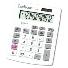 Lexibook 12-mestni solarni žepni kalkulator z baterijo