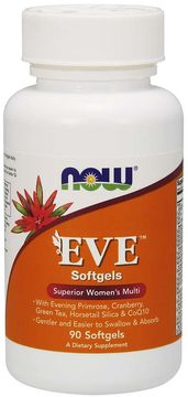 NOW Foods Multi Vitamins Eve, multivitamin za ženske, 90 mehkih kapsul