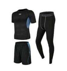 Merco Fitnes komplet Runner 3M moder, moški, XXXL