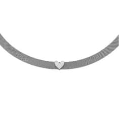 Liu.Jo Elegantna jeklena ogrlica s simboli srca LJ1865