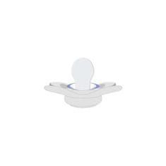 Chicco Physio Comfort silikonski dudelec 0-6m deklica - pike/zajec 2 kosa