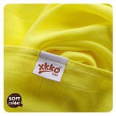 KIKKO Bambusova brisača/deka Colours 90x100 (1 kos) - limona