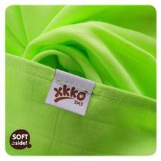 KIKKO Bambusova brisača/deka Colours 90x100 (1 kos) - limeta
