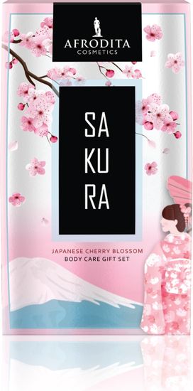 Kozmetika Afrodita Sakura darilni paket