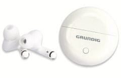 Grundig TWS Bluetooth slušalke, 350mAh, Bele