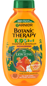 Garnier Botanic Therapy Kids 2v1 otroški šampon in balzam, Apricot, 250 ml