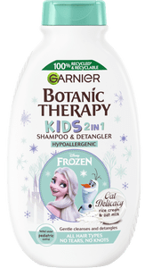 Garnier Botanic Therapy Kids 2v1 otroški šampon in balzam, Oat, 250 ml