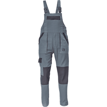 Cerva MAX NEO hlače na naramnice, antracit