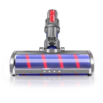 BMK Motorna šoba Fluffy z LED lučko za Dyson V7 V8 V10 V11 V15 sesalnike