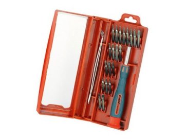 Extol Premium Vijačnik z nastavki Extol Premium (8819104) komplet 22 kosov, magnetni nastavek 115 mm, pinceta, CrV