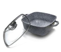 shumee Kvadratna pekač 3,5 l 22 cm zilner siva ZL-7058