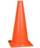 Športni stožec oranžne barve, 23 cm, v več pakiranjih 8 kosov