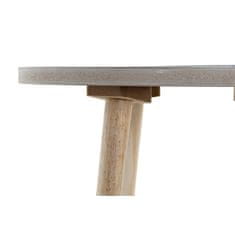 DKD Home Decor Stranska mizica DKD Home Decor Naravna črna 40 x 40 x 41 cm Les MDF